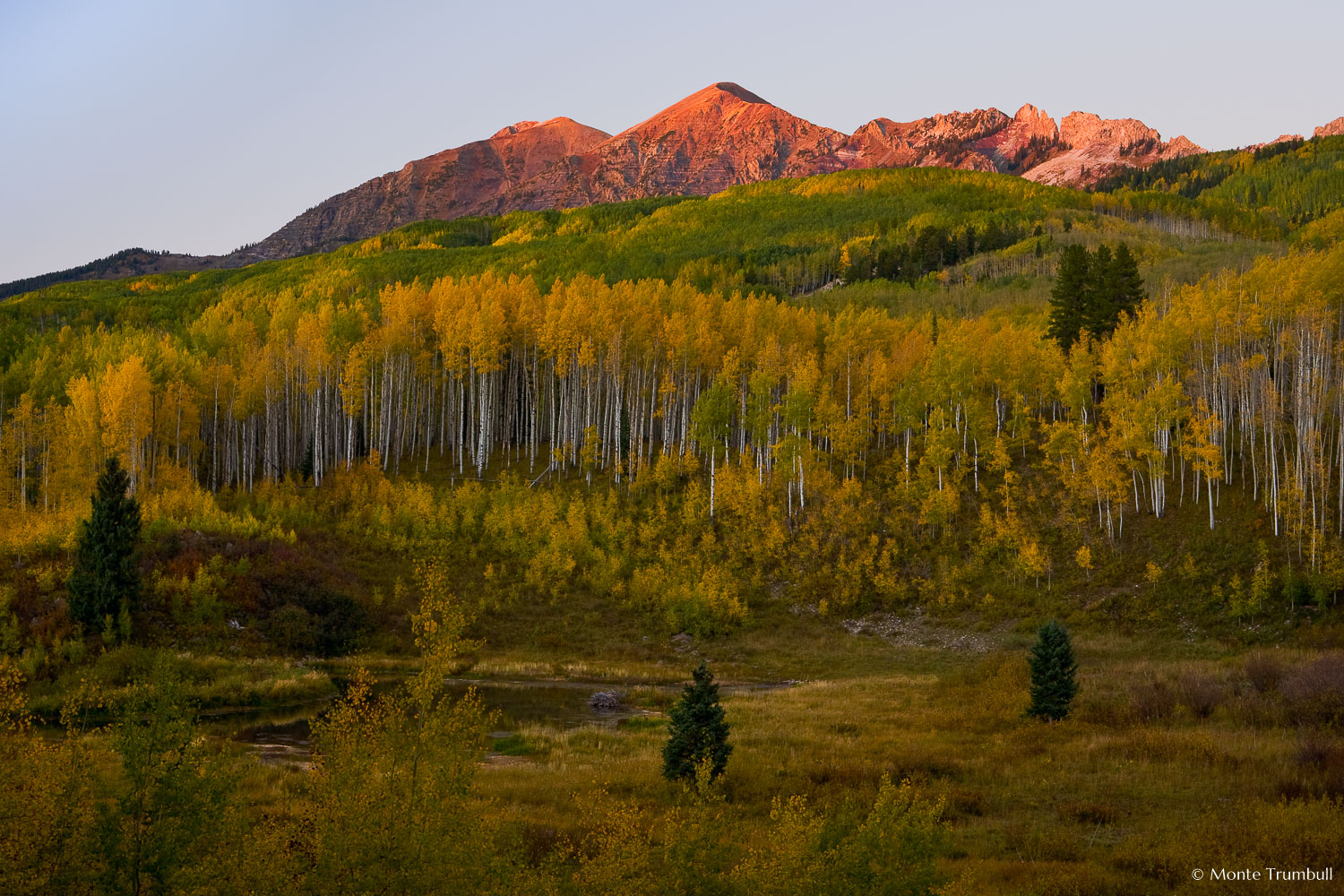 Sunset Light on Mt. Owen